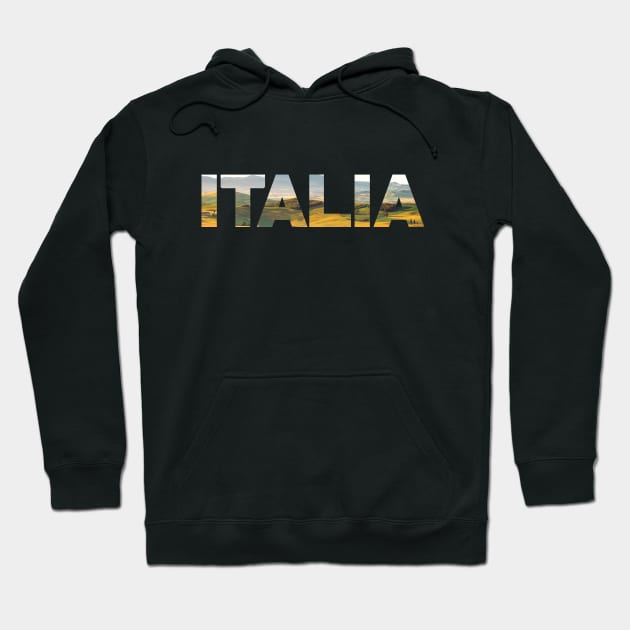 ITALIA: Countryside Hoodie by Bella Vita Shirts